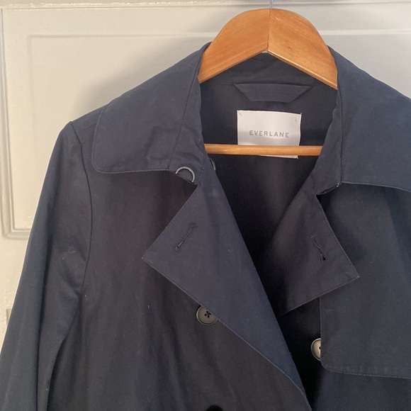 Everlane Women’s pea coat - navy blue - gently worn just a few times! - Picture 2 of 2